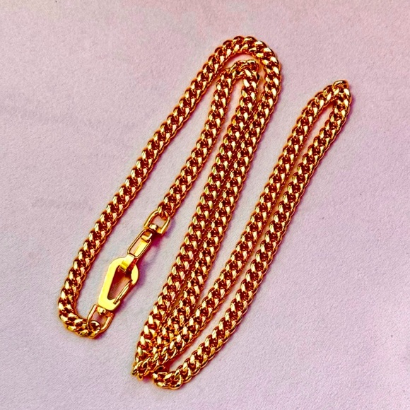 18k Gold Plated Wallet Crossbody Chain - Picture 3 of 3